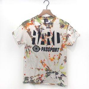 Insomniac Hard Summer passport tie dye tee shirt women’s size small